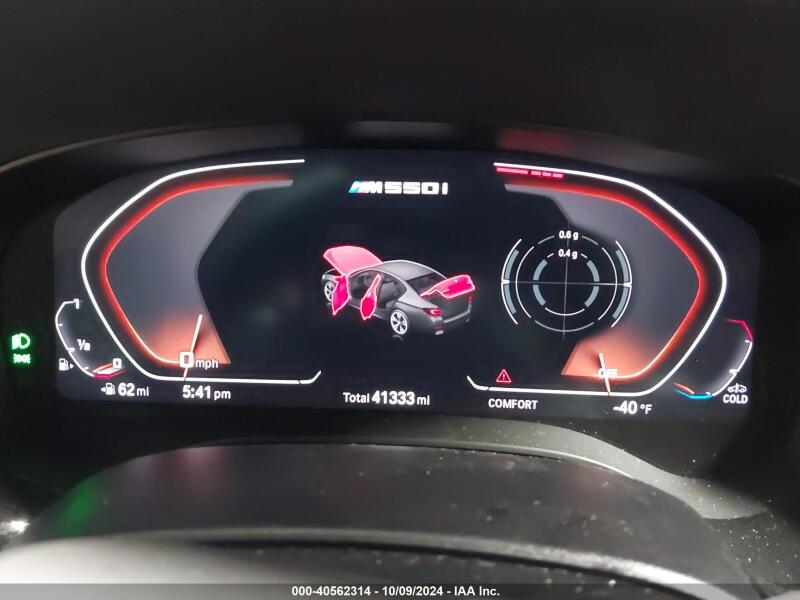 2021 BMW M550I XDRIVE - WBA13BK01MCH44425 | SeoVin.biz