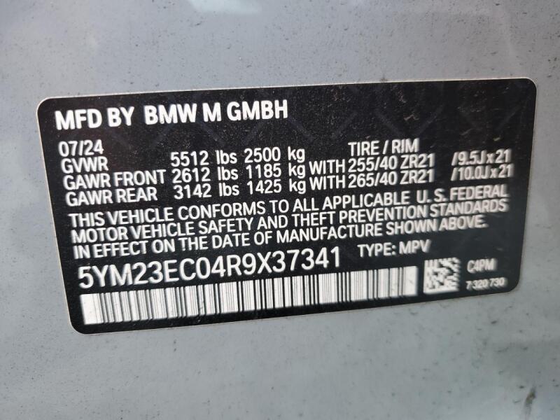 2024 BMW X4 M - 5YM23EC04R9X37341 | SeoVin.biz