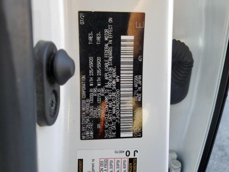 2022 LEXUS RX 350 L - JTJHZKEA9N2023260 | SeoVin.biz