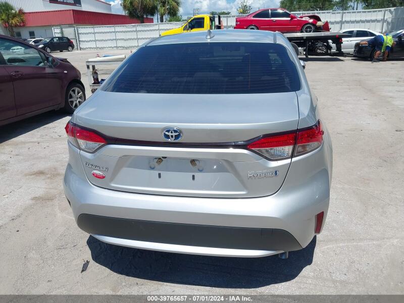 2021 TOYOTA COROLLA HYBRID LE - JTDEAMDE9MJ004385 | SeoVin.biz
