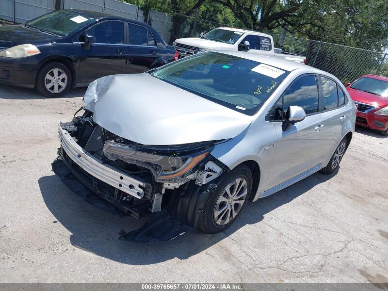2021 TOYOTA COROLLA HYBRID LE - JTDEAMDE9MJ004385 | SeoVin.biz