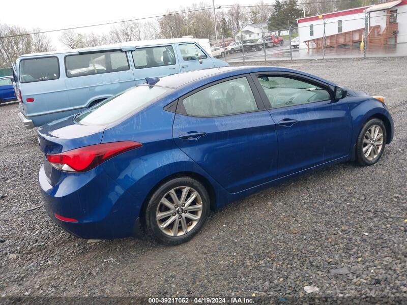 2016 HYUNDAI ELANTRA SE - 5NPDH4AE4GH655108 | SeoVin.biz
