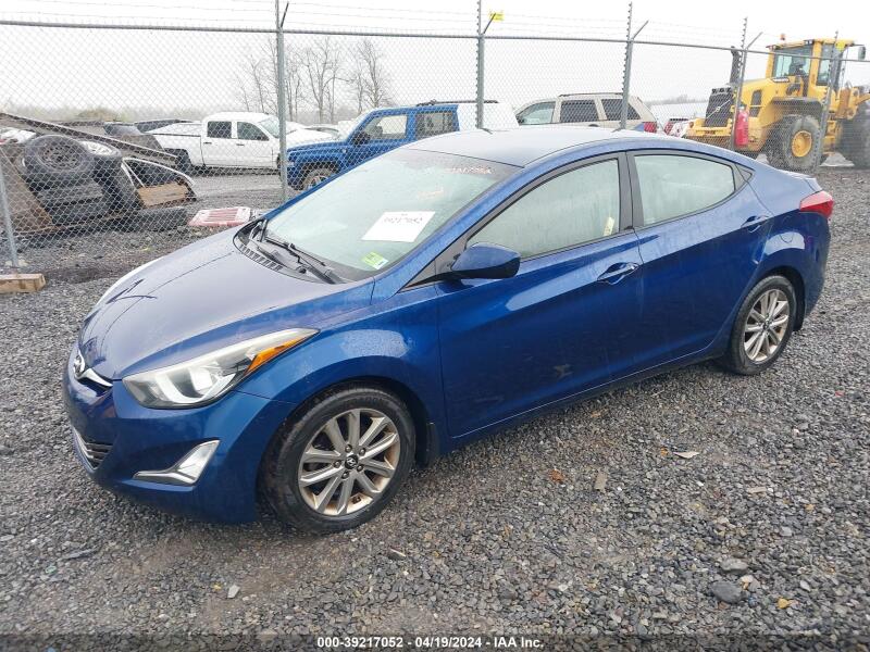 2016 HYUNDAI ELANTRA SE - 5NPDH4AE4GH655108 | SeoVin.biz