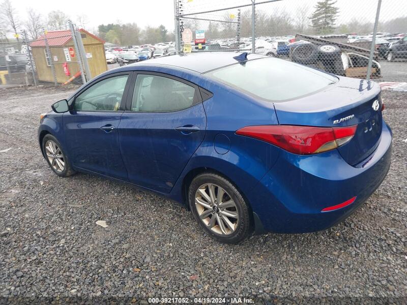 2016 HYUNDAI ELANTRA SE - 5NPDH4AE4GH655108 | SeoVin.biz