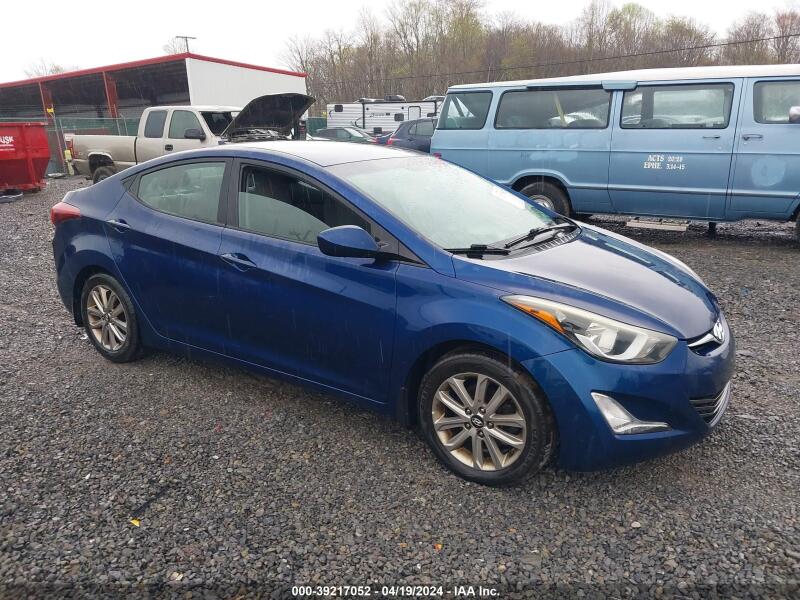 2016 HYUNDAI ELANTRA SE - 5NPDH4AE4GH655108 | SeoVin.biz