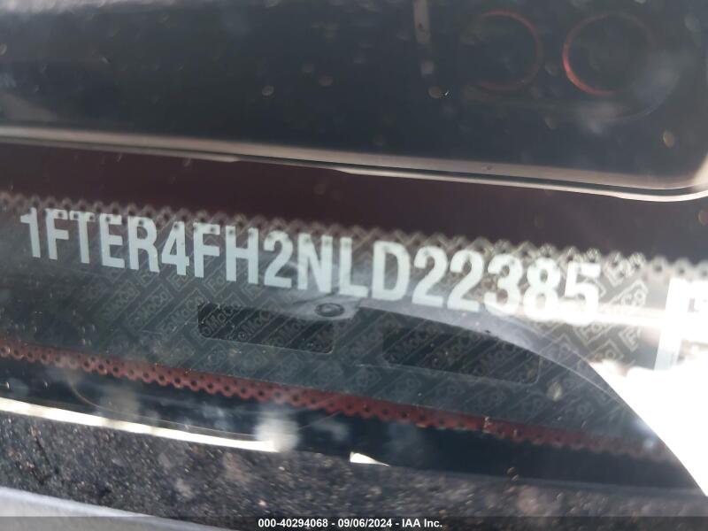 2022 FORD RANGER LARIAT - 1FTER4FH2NLD22385 | SeoVin.biz