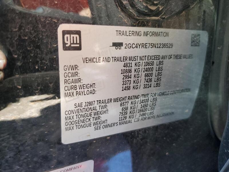 2022 CHEVROLET SILVERADO K2500 HIGH COUNTRY - 2GC4YRE75N1236529 | SeoVin.biz