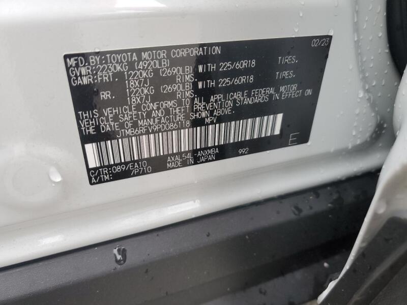 2023 TOYOTA RAV4 XLE PREMIUM - JTMB6RFV9PD086118 | SeoVin.biz