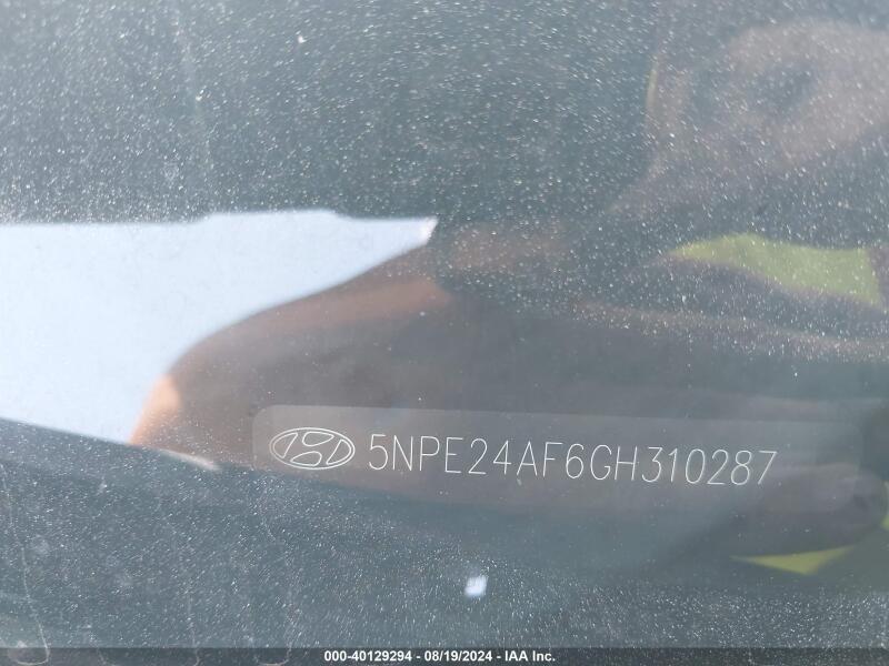 2016 HYUNDAI SONATA SE - 5NPE24AF6GH310287 | SeoVin.biz