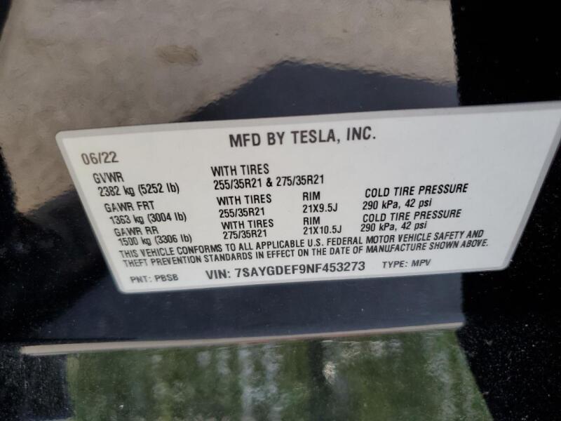 2022 TESLA MODEL Y - 7SAYGDEF9NF453273 | SeoVin.biz
