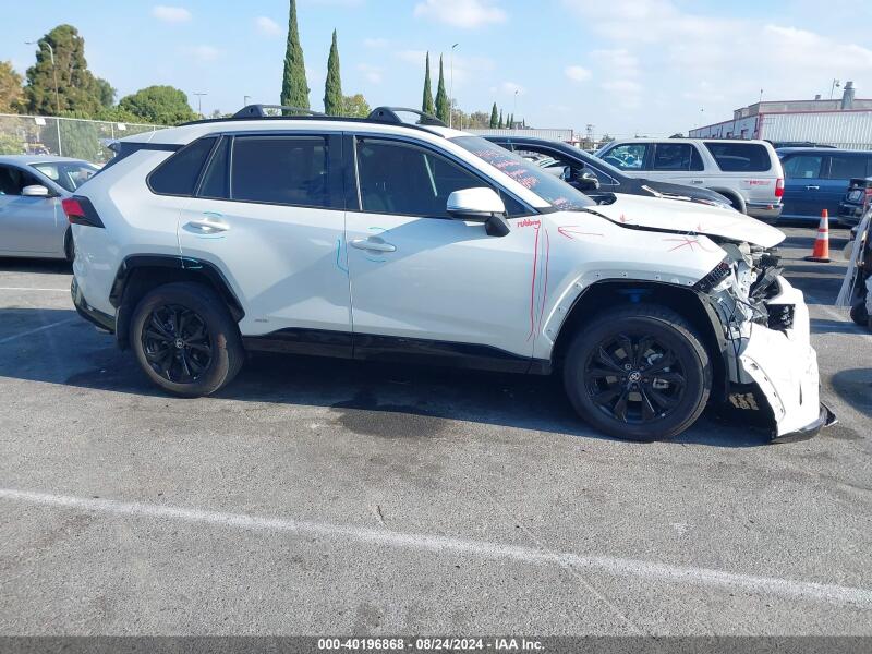 2022 TOYOTA RAV4 HYBRID SE - 4T3T6RFV9NU074054 | SeoVin.biz