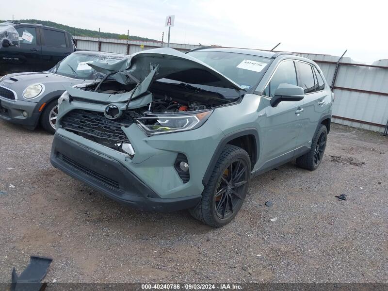 2021 TOYOTA RAV4 HYBRID XLE - 4T3RWRFV1MU027416 | SeoVin.biz