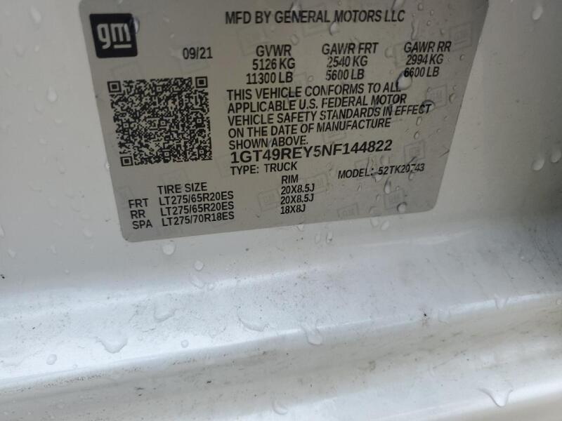 2022 GMC SIERRA K2500 DENALI - 1GT49REY5NF144822 | SeoVin.biz