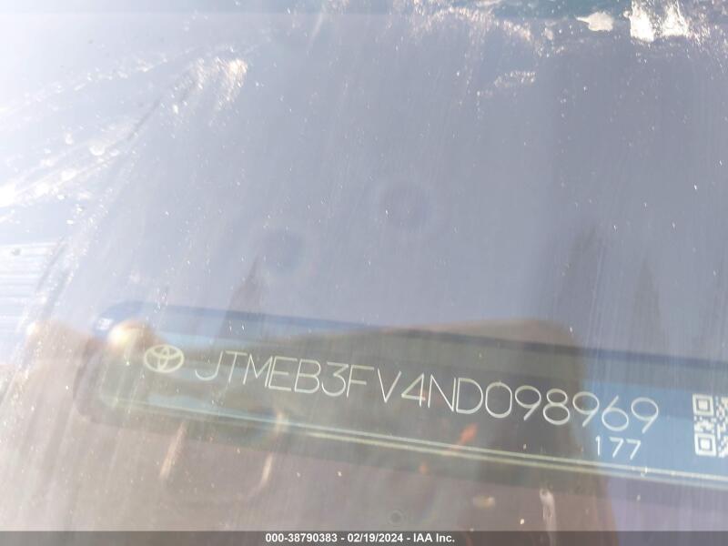 2022 TOYOTA RAV4 PRIME XSE - JTMEB3FV4ND098969 | SeoVin.biz