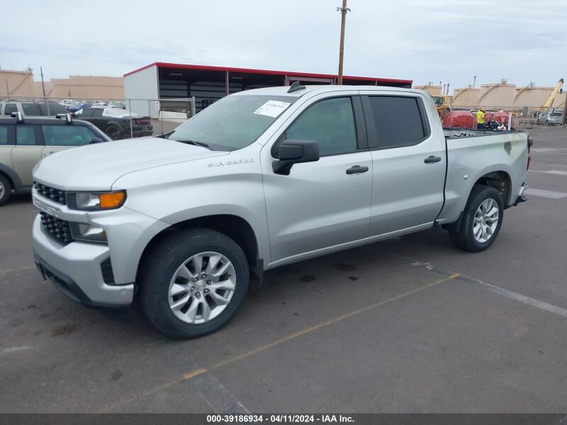 2021 CHEVROLET SILVERADO 1500 2WD SHORT BED CUSTOM - 3GCPWBEH1MG166021 | SeoVin.biz