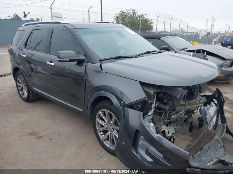 2017 FORD EXPLORER LIMITED - 1FM5K7FH5HGC55716 | SeoVin.biz