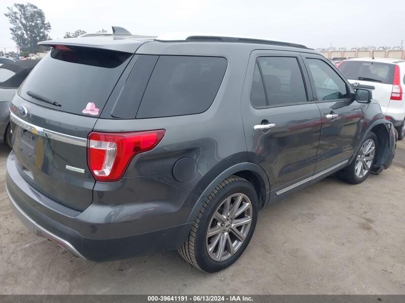 2017 FORD EXPLORER LIMITED - 1FM5K7FH5HGC55716 | SeoVin.biz