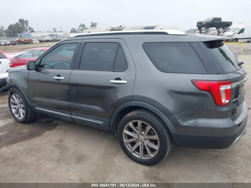 2017 FORD EXPLORER LIMITED - 1FM5K7FH5HGC55716 | SeoVin.biz