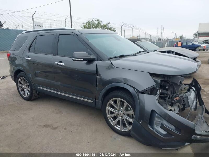 2017 FORD EXPLORER LIMITED - 1FM5K7FH5HGC55716 | SeoVin.biz