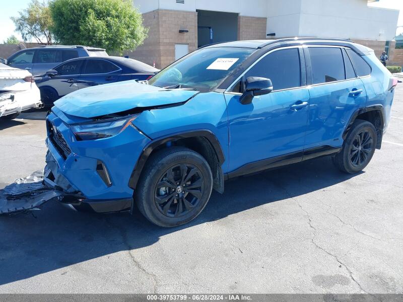2022 TOYOTA RAV4 HYBRID XSE - 4T3E6RFV6NU087563 | SeoVin.biz