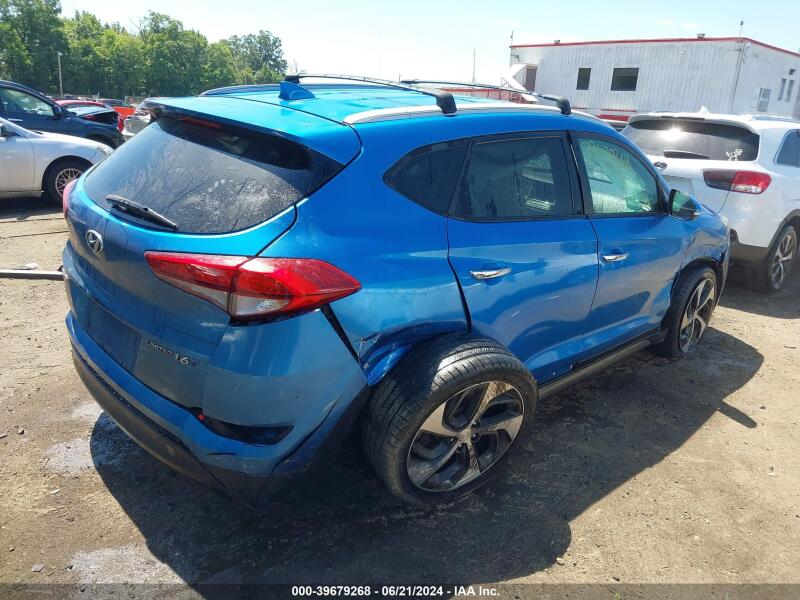 2016 HYUNDAI TUCSON LIMITED - KM8J3CA29GU201634 | SeoVin.biz