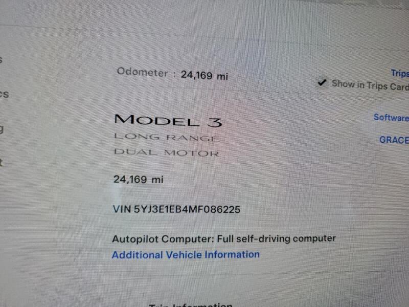 2021 TESLA MODEL 3 - 5YJ3E1EB4MF086225 | SeoVin.biz