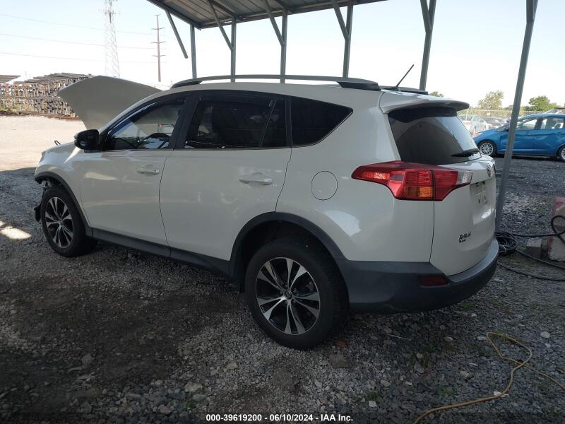 2015 TOYOTA RAV4 LIMITED - 2T3DFREV2FW334768 | SeoVin.biz