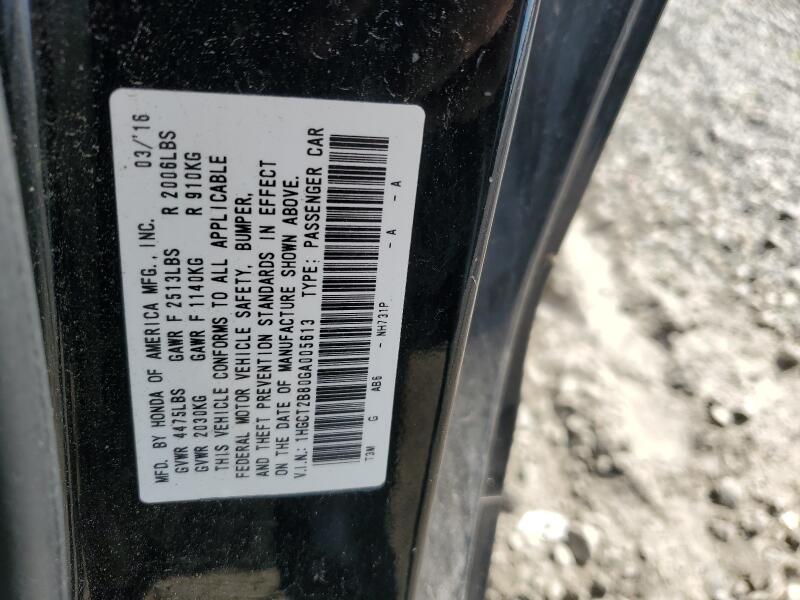 2016 HONDA ACCORD EXL - 1HGCT2B80GA005613 | SeoVin.biz