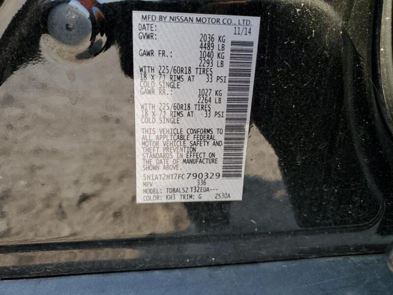2015 NISSAN ROGUE S - 5N1AT2MT7FC790329 | SeoVin.biz