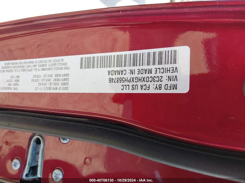 2023 DODGE CHARGER GT - 2C3CDXHGXPH568746 | SeoVin.biz