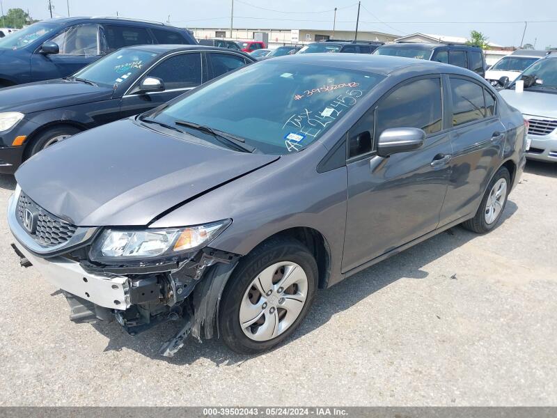 2015 HONDA CIVIC LX - 19XFB2F56FE242455 | SeoVin.biz