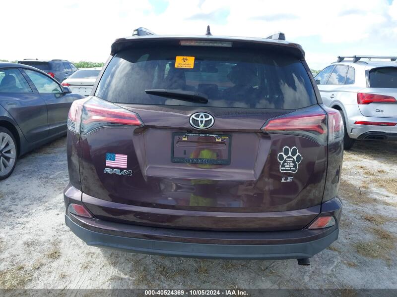 2018 TOYOTA RAV4 LE - 2T3ZFREV6JW450747 | SeoVin.biz
