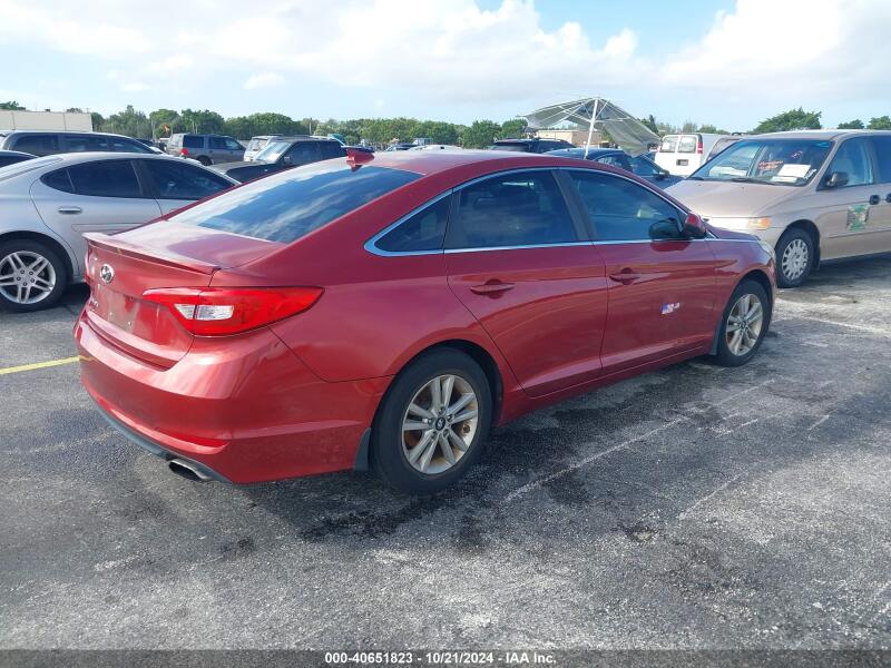 2016 HYUNDAI SONATA SE - 5NPE24AF4GH303564 | SeoVin.biz