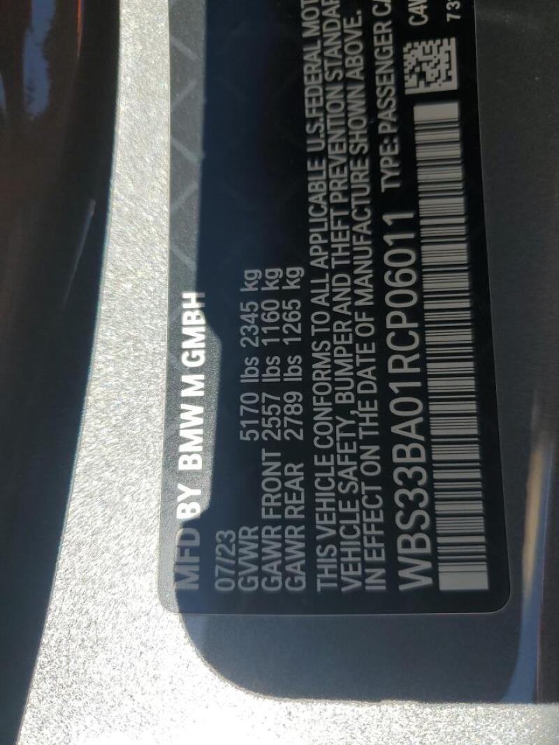 2024 BMW M4 COMPETITION - WBS33BA01RCP06011 | SeoVin.biz