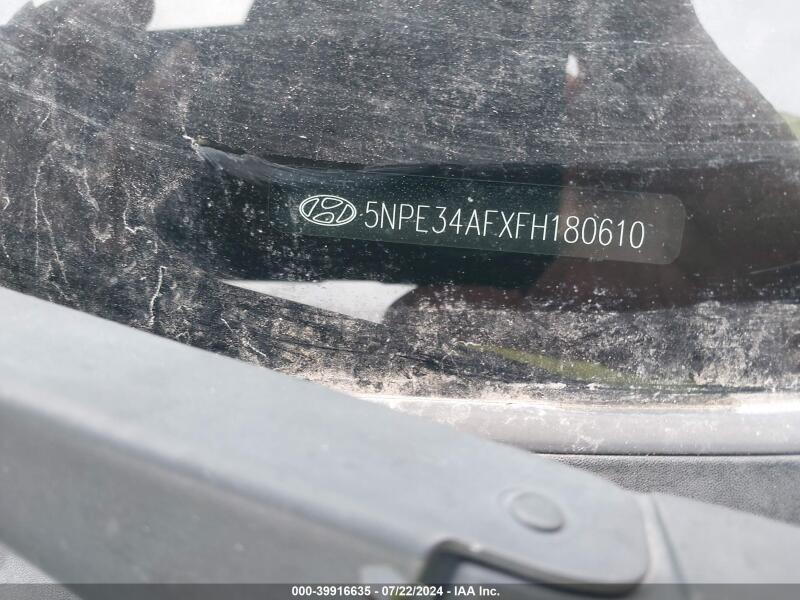 2015 HYUNDAI SONATA SPORT - 5NPE34AFXFH180610 | SeoVin.biz
