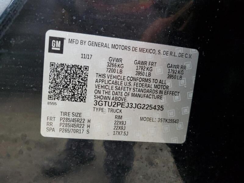 2018 GMC SIERRA K1500 DENALI - 3GTU2PEJ3JG225435 | SeoVin.biz
