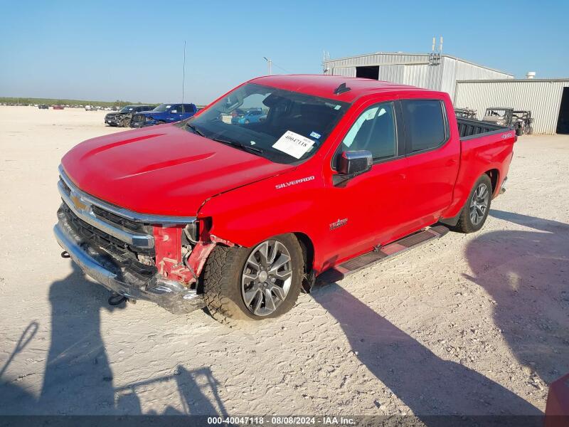 2022 CHEVROLET SILVERADO 1500 4WD STANDARD BED LT - 1GCPDDEK0NZ593768 | SeoVin.biz