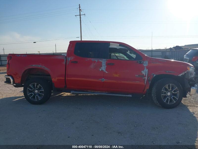 2022 CHEVROLET SILVERADO 1500 4WD STANDARD BED LT - 1GCPDDEK0NZ593768 | SeoVin.biz