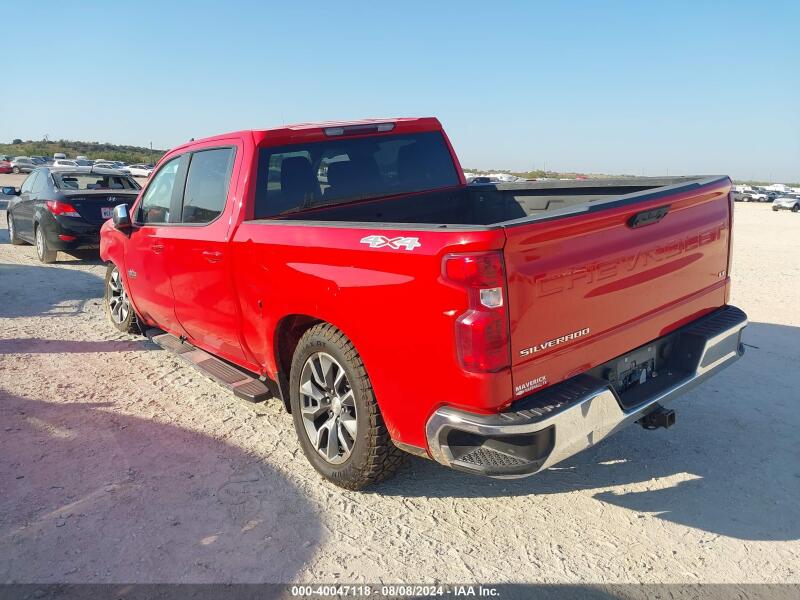 2022 CHEVROLET SILVERADO 1500 4WD STANDARD BED LT - 1GCPDDEK0NZ593768 | SeoVin.biz