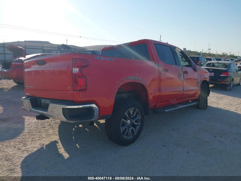 2022 CHEVROLET SILVERADO 1500 4WD STANDARD BED LT - 1GCPDDEK0NZ593768 | SeoVin.biz