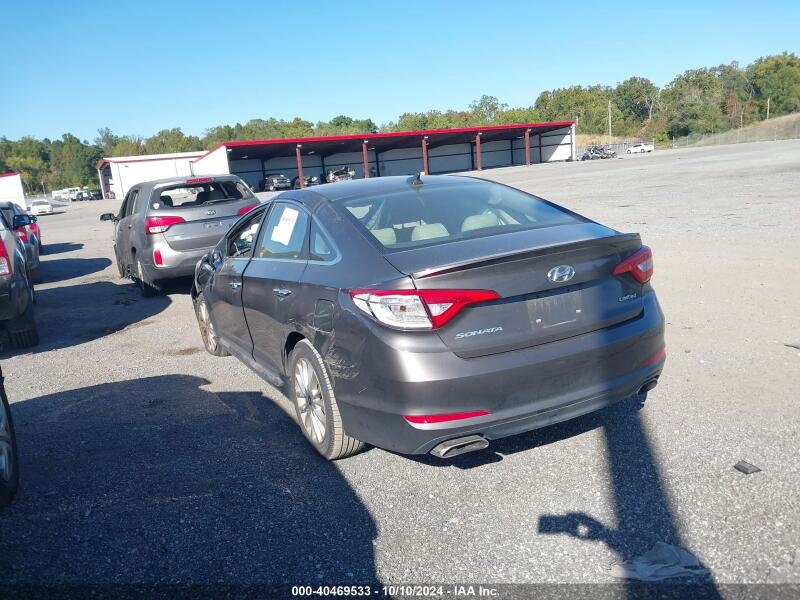2015 HYUNDAI SONATA LIMITED - 5NPE34AF7FH030812 | SeoVin.biz