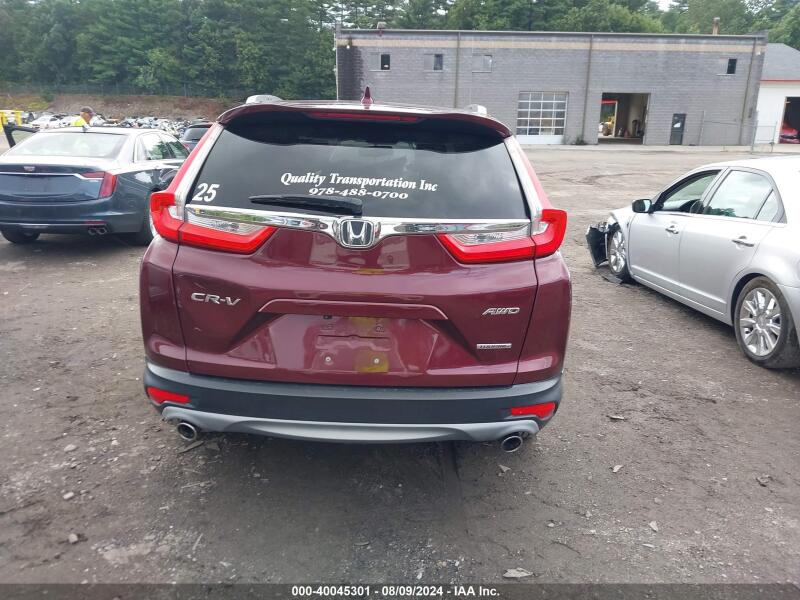 2017 HONDA CR-V TOURING - 2HKRW2H97HH612067 | SeoVin.biz