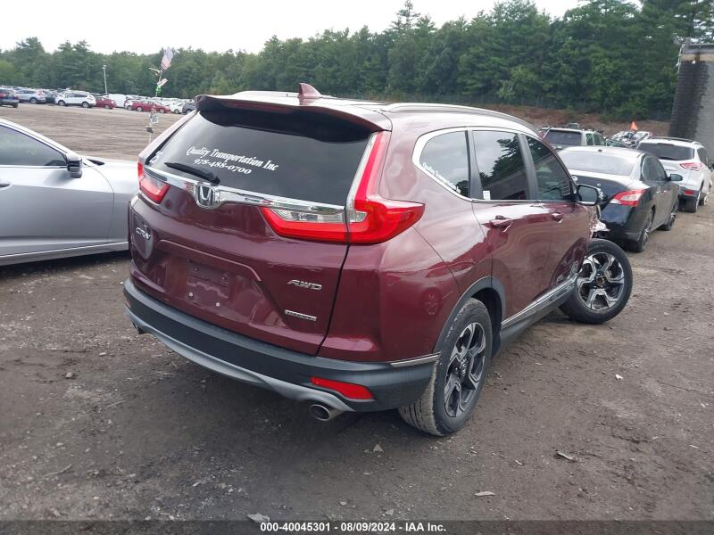 2017 HONDA CR-V TOURING - 2HKRW2H97HH612067 | SeoVin.biz