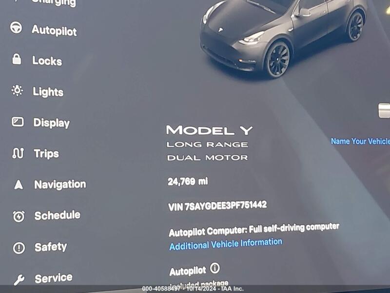 2023 TESLA MODEL Y - 7SAYGDEE3PF751442 | SeoVin.biz
