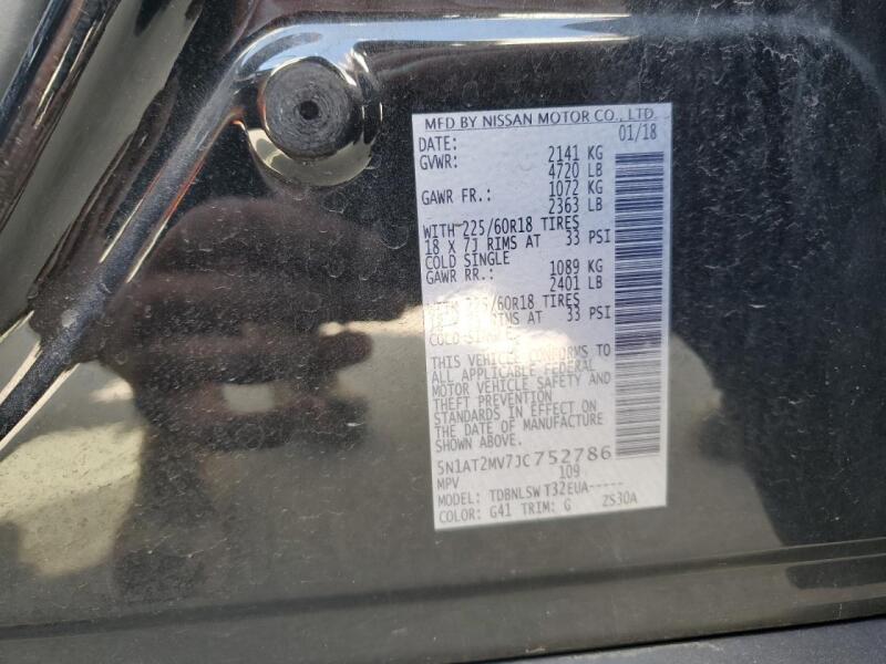 2018 NISSAN ROGUE S - 5N1AT2MV7JC752786 | SeoVin.biz