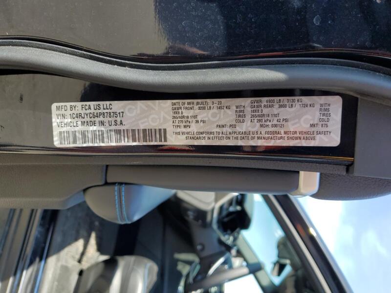 2023 JEEP GRAND CHEROKEE TRAILHAWK 4XE - 1C4RJYC64P8787517 | SeoVin.biz