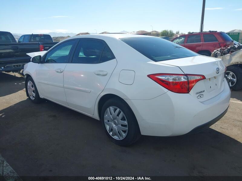 2016 TOYOTA COROLLA LE - 2T1BURHE2GC711183 | SeoVin.biz