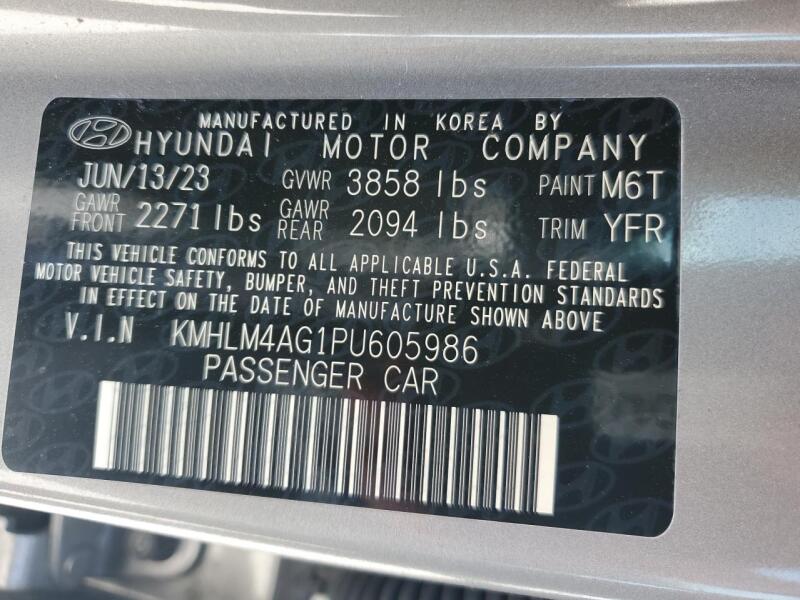 2023 HYUNDAI ELANTRA SEL - KMHLM4AG1PU605986 | SeoVin.biz