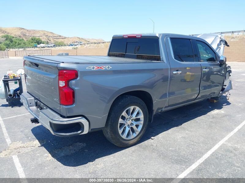 2021 CHEVROLET SILVERADO 1500 4WD SHORT BED LTZ - 1GCUYGEL3MZ105767 | SeoVin.biz