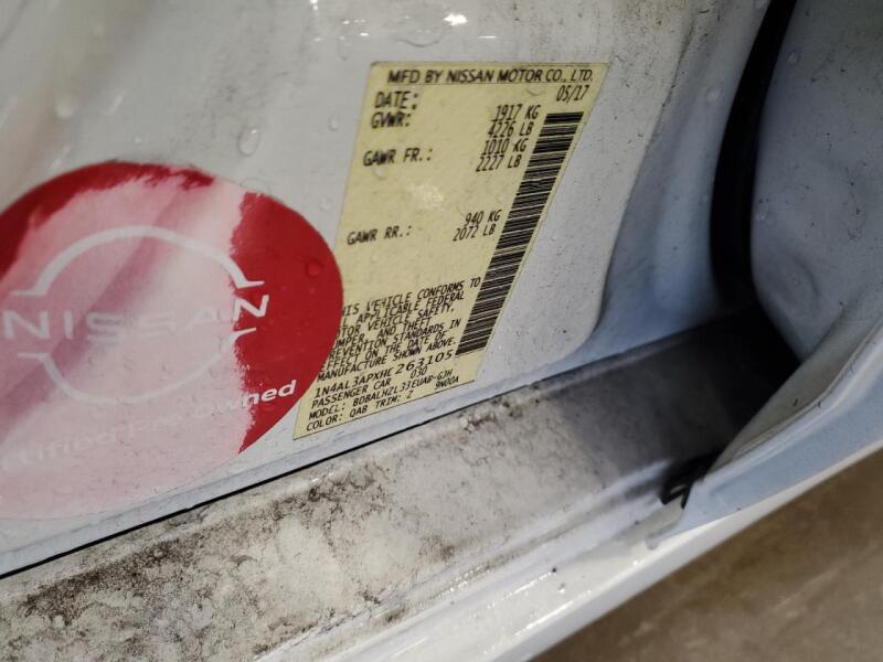 2017 NISSAN ALTIMA 2.5 - 1N4AL3APXHC263105 | SeoVin.biz